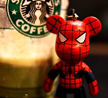 Starbucks Spider Bear by Aaron Foo Chee Mun