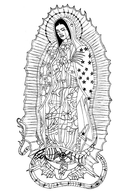 "Our Lady of Guadalupe" Posters by edwin rivera Redbubble