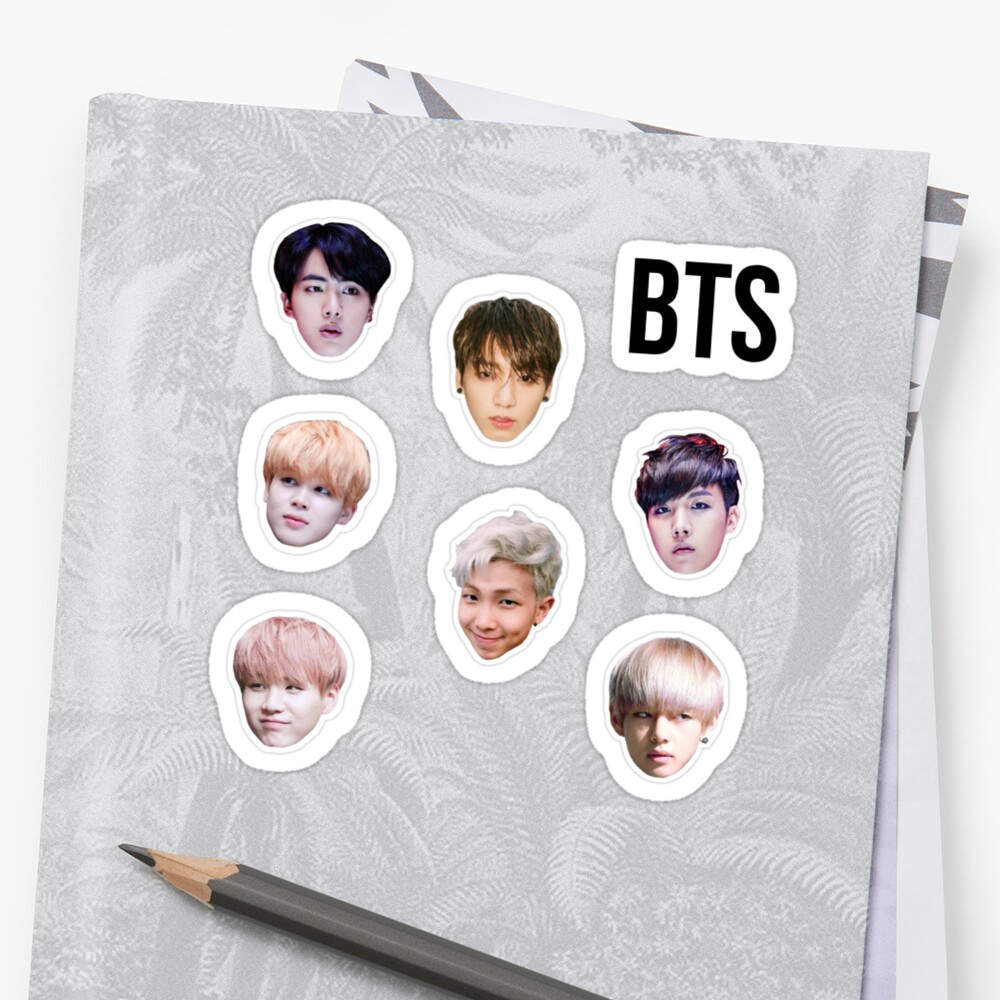 Pegatina Paquete Bts Bangtan Bundle De D Sapphire Redbubble