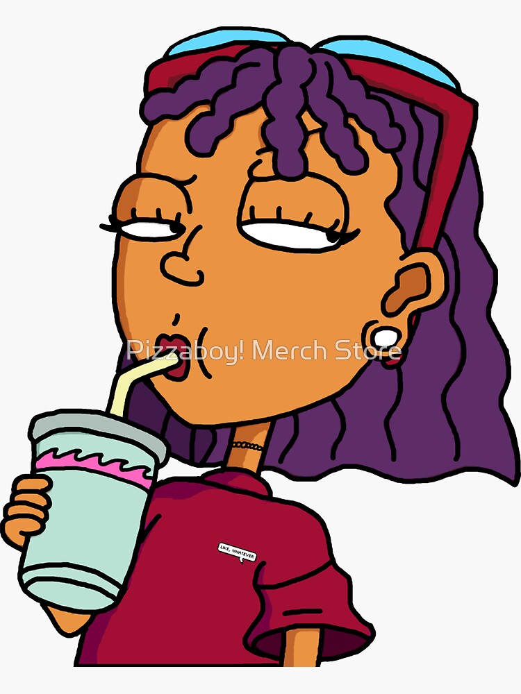 Rocket Power Reggie Sticker For Sale By Philltoons Redbubble