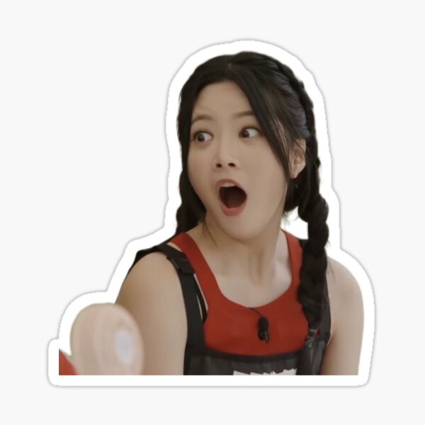 Eunchae Le Sserafim Meme Face Photo Sticker For Sale By Artfulmadness