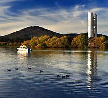 Lake Burley Griffin - Canberra by Darren Stones