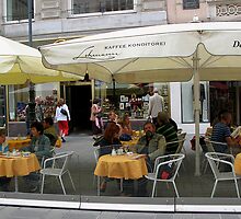 Vienna Street Scene by Jenny Brice