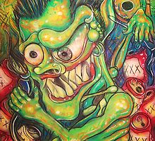 alcoholic demon by americo