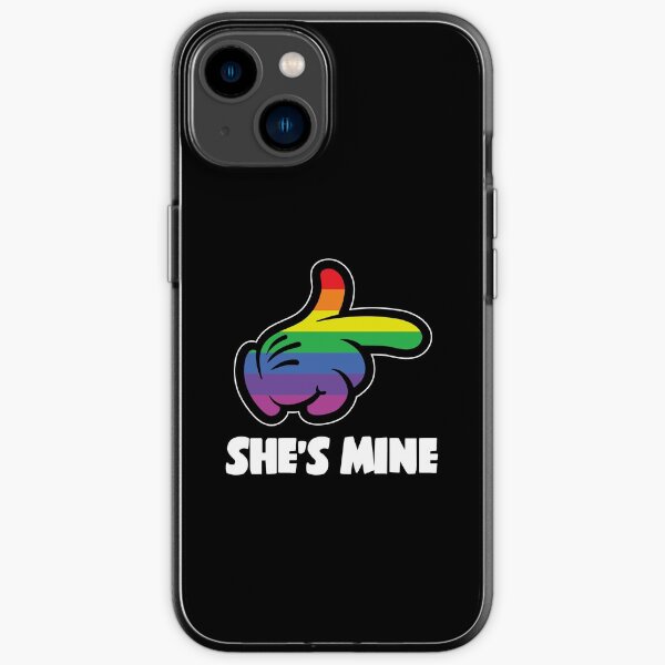 Lesbian Couple Shes Mine Im Hers Matching Iphone Case For Sale By