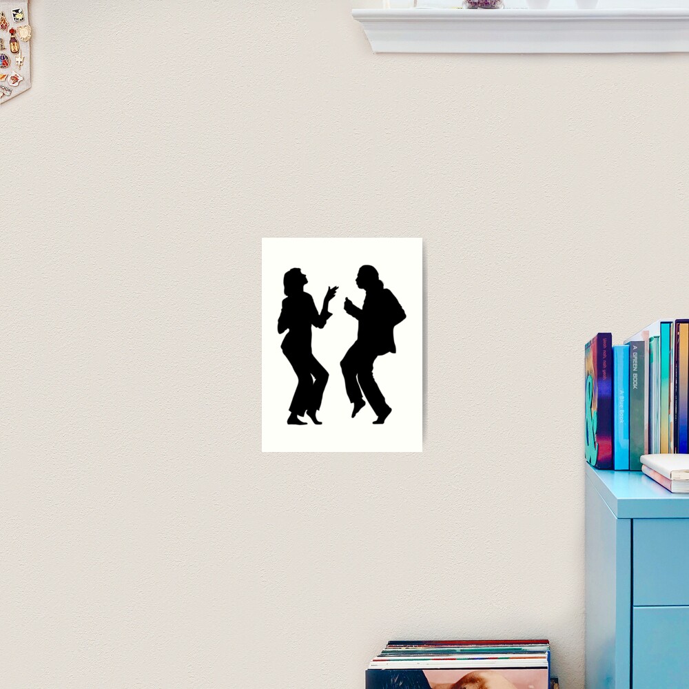 Pulp Fiction Dancing Art Print For Sale By MarlenaNicole02 Redbubble