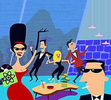 House Party at Dana's by Mike Cressy
