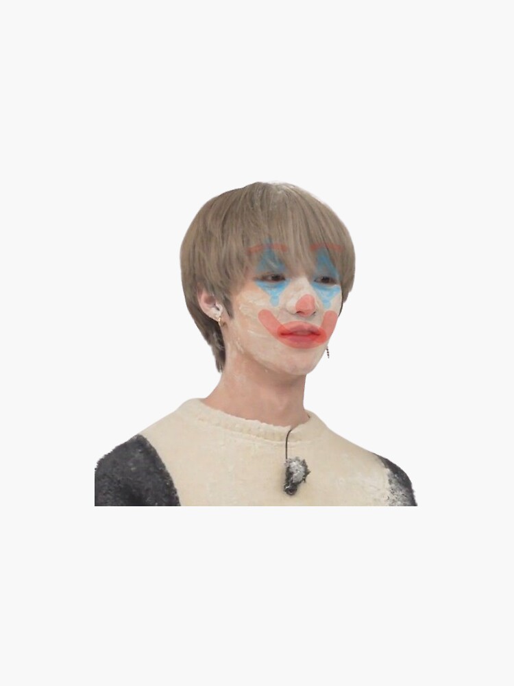 Clown Beomgyu Sticker For Sale By Ann S Palette Redbubble