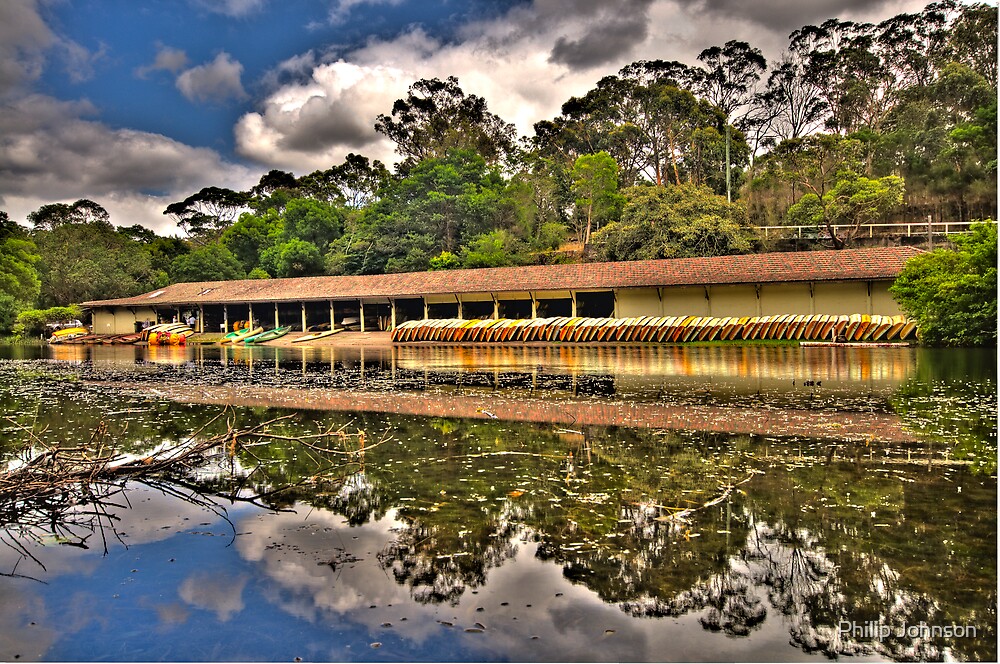 "The Boatshed Audley Royal National Park The HDR Experience" by