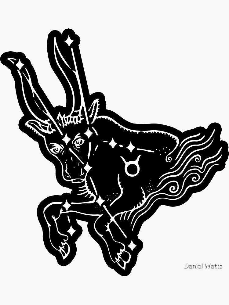 Taurus Constellation Sticker For Sale By Daniel Watts Redbubble