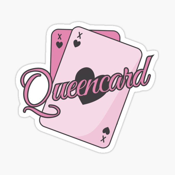 Gidle Queencard Sticker For Sale By Mktkflex Redbubble