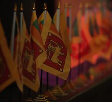 Sri Lanka Flags by Aravinda