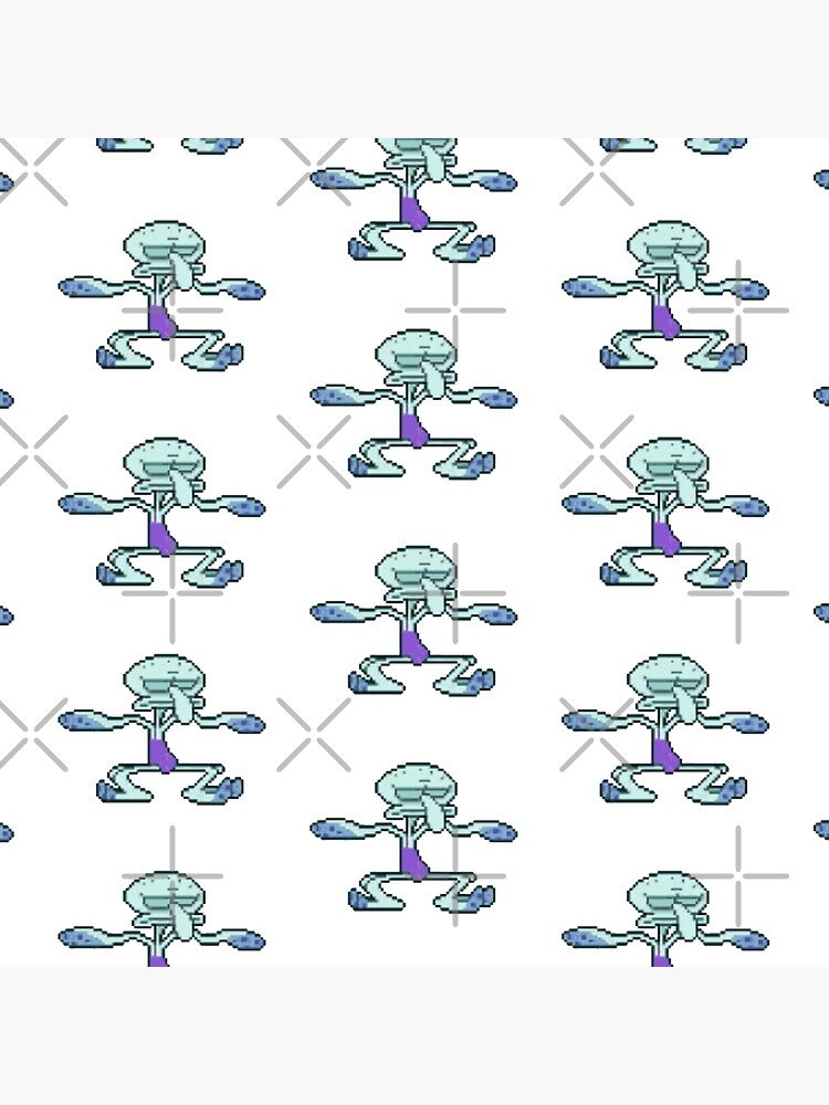 Squidward Dancing Throw Pillow For Sale By VampireVenom Redbubble