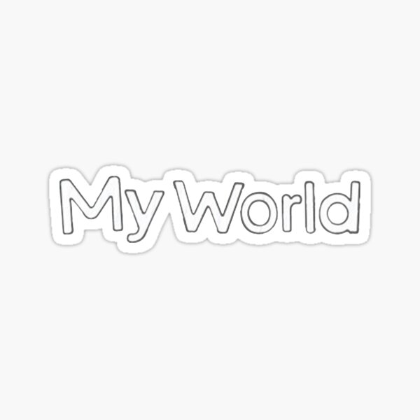 ILLIT 아일릿 My World Logo KPOP Logo Sticker by InYourOrbit613