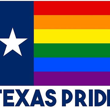 Texas LGBT Gay Pride Rainbow Flag Poster For Sale By Martstore