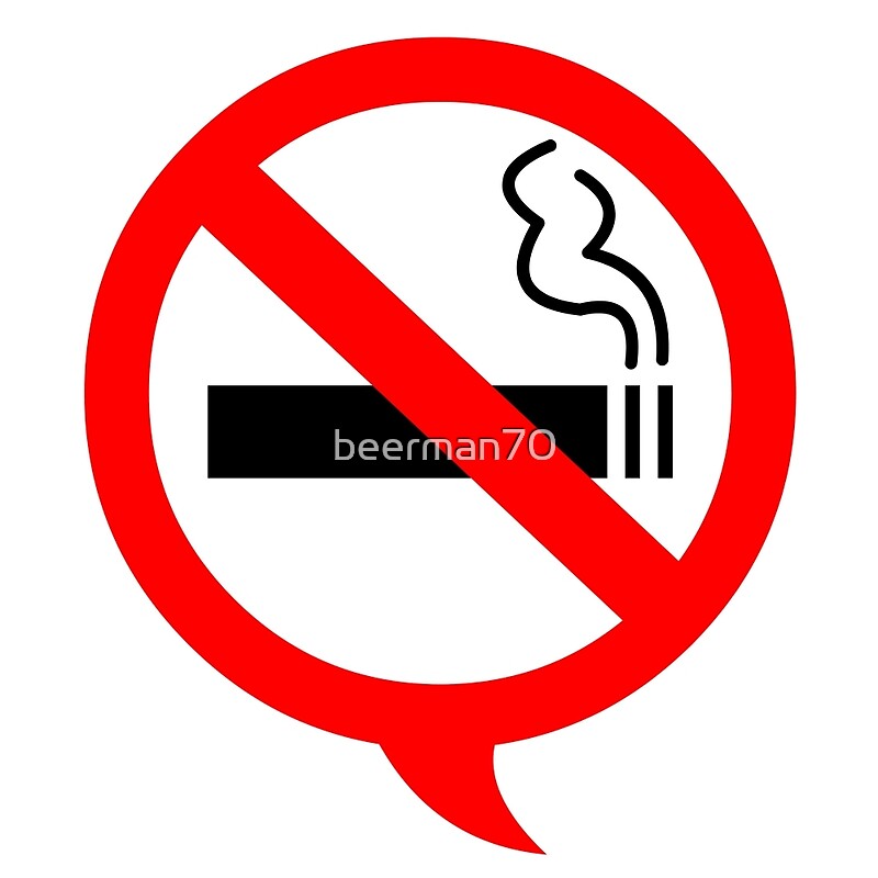 "Say no to cigarettes" Posters by beerman70 | Redbubble