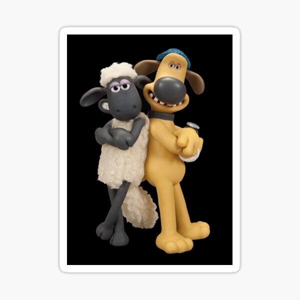 Shaun The Sheep Sticker For Sale By LMPDrawings Redbubble