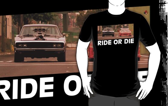 Ride Or Die - Paul Walker, Vin Diesel, Fast Furious by Movieshirts101