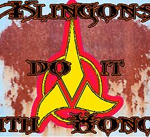 Klingon Poster by KirneH001