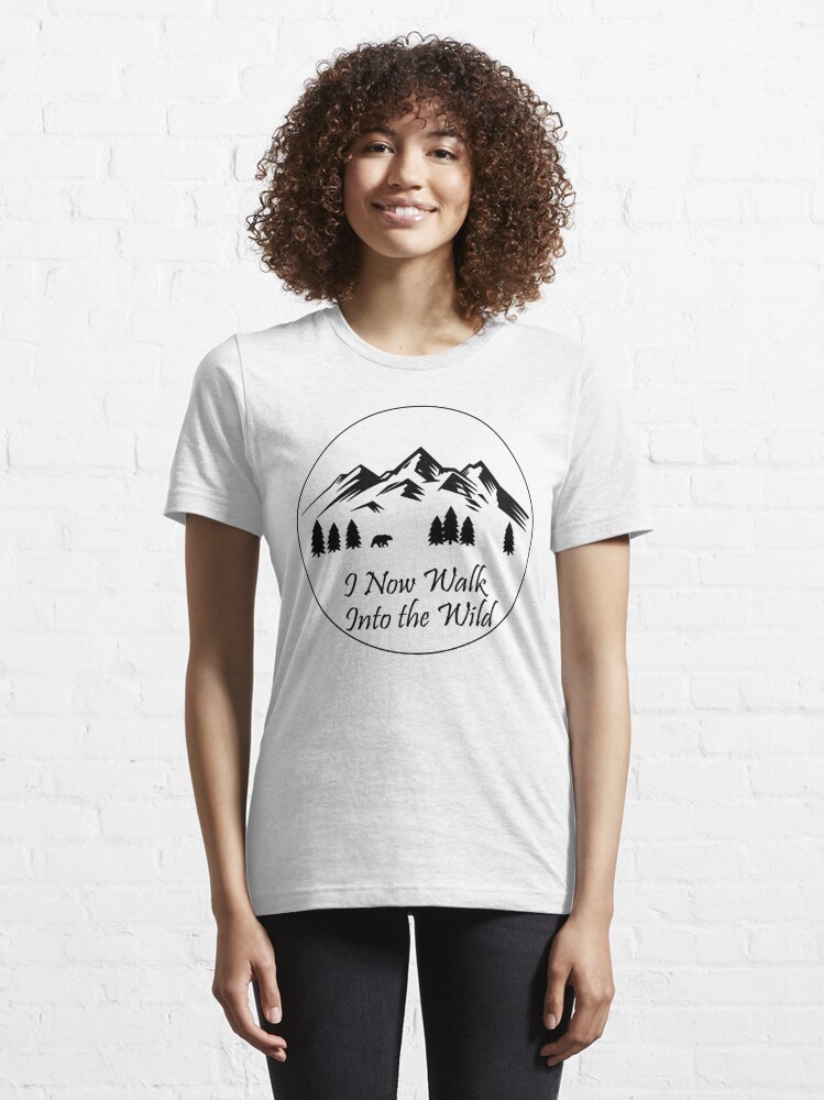 Into The Wild Christopher Mccandless Quote Adventure T Shirt T