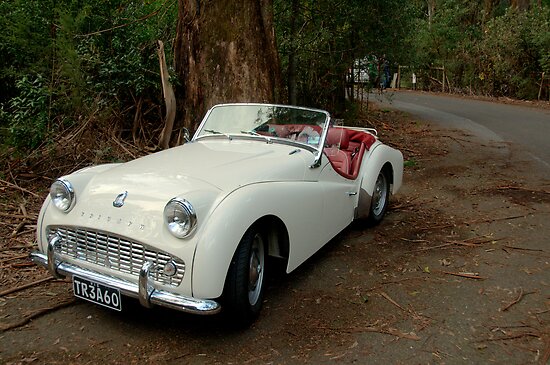 Triumph TR3A by Tom Newman