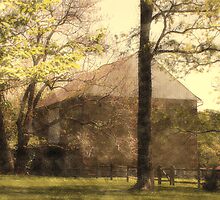 Old Stone Barn by Polly Peacock