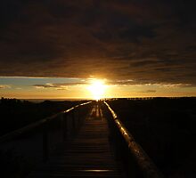 Blinding Sunrise by rabeeker