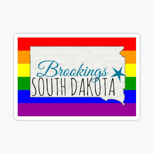 Brookings South Dakota Gay Pride Brookings Lgbt Rainbow Flag