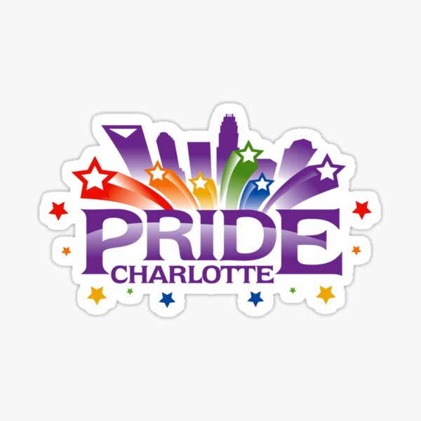 Charlotte North Carolina Gay Pride Charlotte LGBT Shirt Sticker For