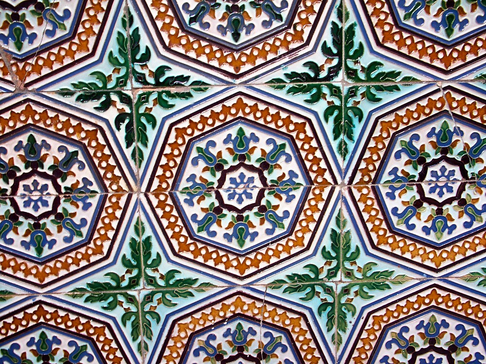 "Seville tiles 2" by Sue Clamp Redbubble