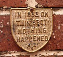 ...nothing ever happened.... by MacLeod