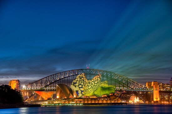 Vivid Sunset - Sydney Opera