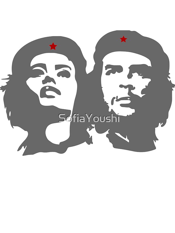 Che Guevara in love with a woman <b>Tania Tamara</b> Bunke - flat,800x800,075,f