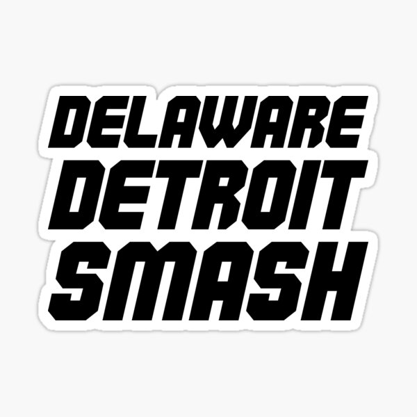 My Hero Academia Delaware Detroit Smash Midoriya Deku Sticker