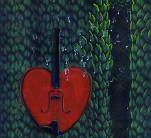 Base of My Heart No.2 (Sold) by Donna Huntriss