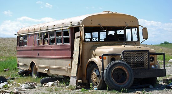 Hippie Bus by Rachel Hudson