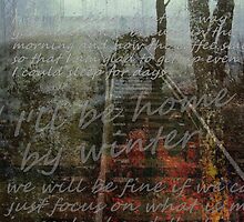 By Winter--Cards Home by Marie Monroe
