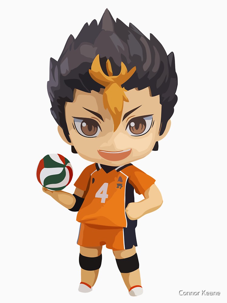 Chibi Nishinoya T Shirt For Sale By Conatron13 Redbubble Haikyu T