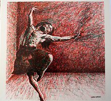 Samson does a jig by Lauren Worsley