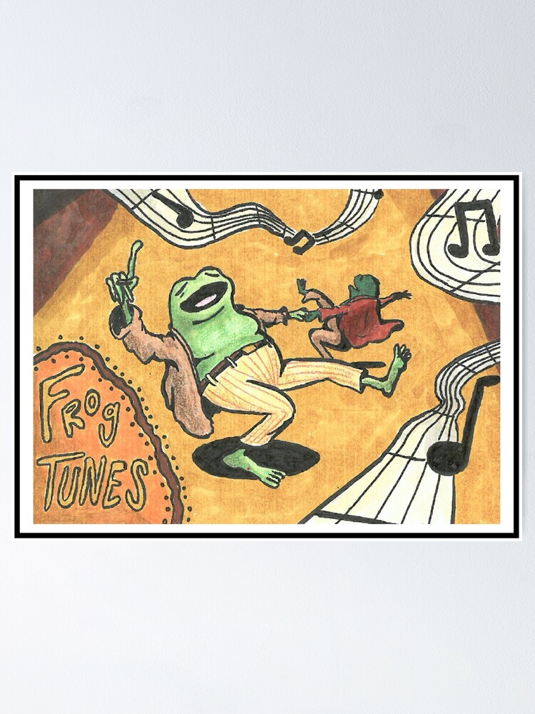 Frog And Toad Poster For Sale By Tan Trundell Redbubble