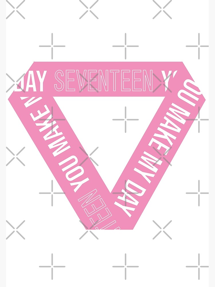 Seventeen You Make My Day Logo Photographic Print By Pickmekshop