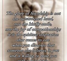 Friendship Card by Greeting Cards by Tracy DeVore
