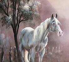 "Old White Mare" in the Smoky Mountains National Park by JeffeeArt4u