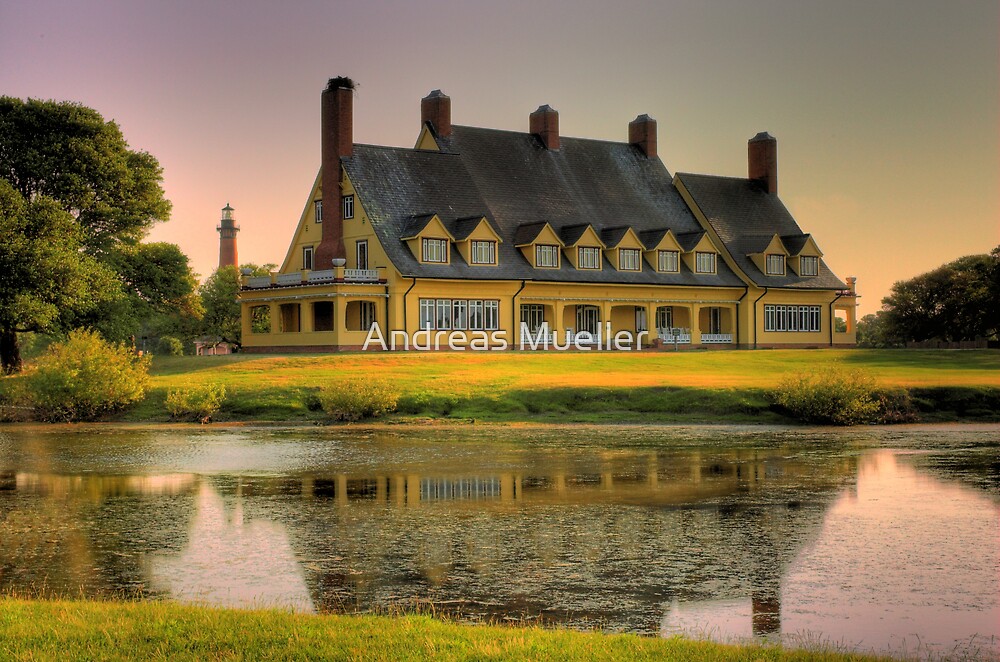 "Whalehead Club" by Andreas Mueller | Redbubble
