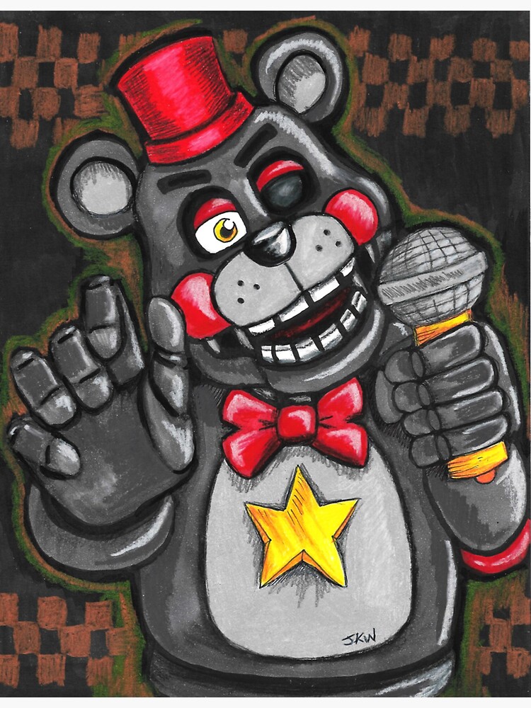 Five Nights At Freddy S Lefty The Bear Sticker For Sale By Jkw888