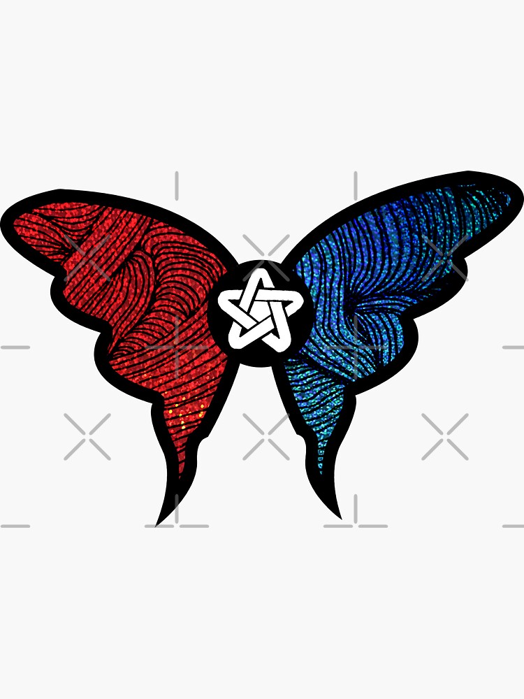 You Re A Spandex Butterfly For Life Ninja Sex Party Sticker For