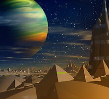 Pyramidia. by AlienVisitor