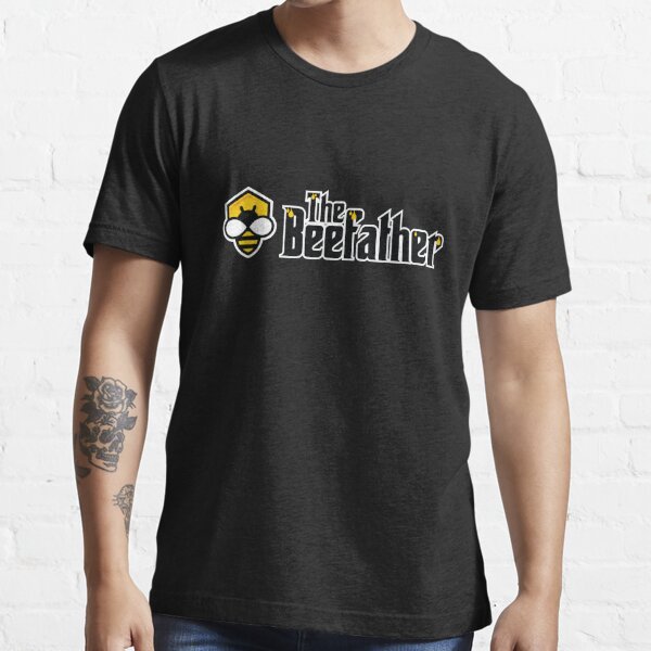 The Beefather Bee Honey Beekeeper Flowers Honeycomb T Shirt For