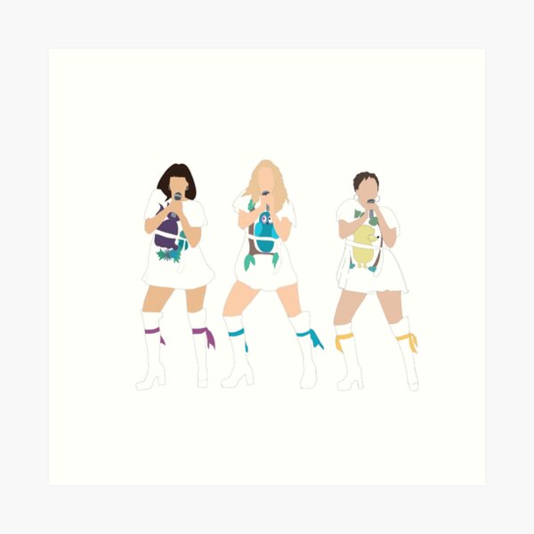 Donna And The Dynamos Mamma Mia Here We Go Again Super Trooper Art