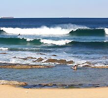 Diving Under The Swell by reflector